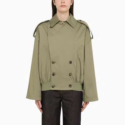 Loewe Military Green Cotton Balloon Jacket