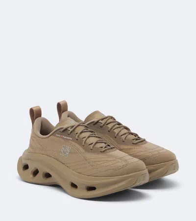 Loewe X On Cloudtilt Cosmic Running Sneakers In Brown