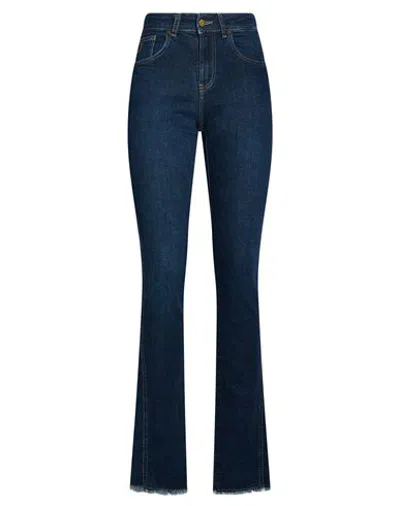 Lois Woman Jeans Blue Size 25w-32l Cotton, Recycled Cotton, Recycled Polyester, Elastane