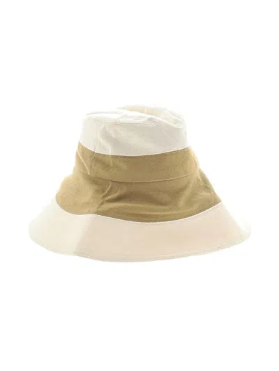 Pre-owned Lola Sun Hat In Tan
