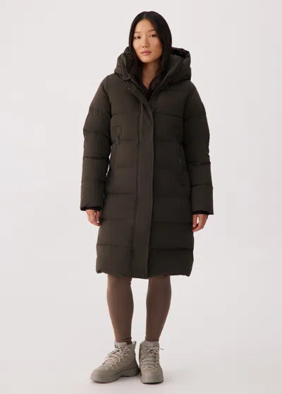 Lole Après Down Jacket In Olive Bb03