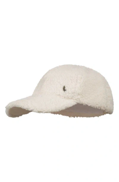 Lole Edition High Pile Fleece Baseball Cap In Abalone