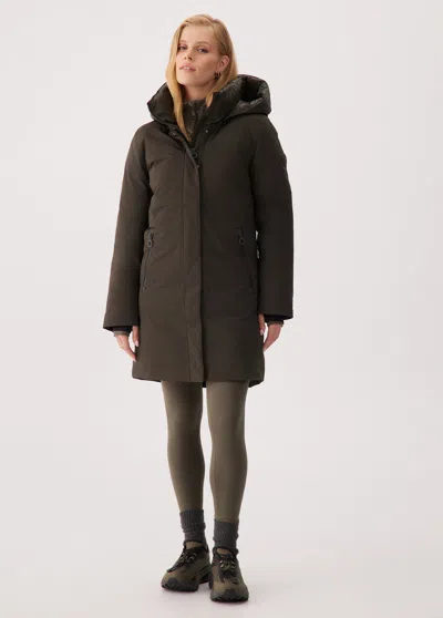 Lole Myriam Insulated Jacket In Olive Bb03