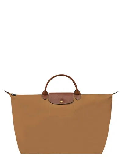 Longchamp Borsone Da Viaggio Le Pliage In Brown