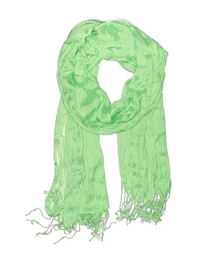 Pre-owned Look Scarf In Green