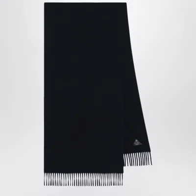 Loro Piana Black Cashmere Scarf