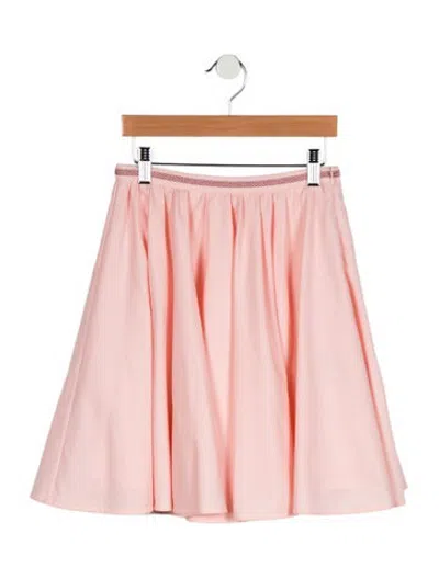 Pre-owned Loro Piana Kids' Virgin Wool Skirt In Pink