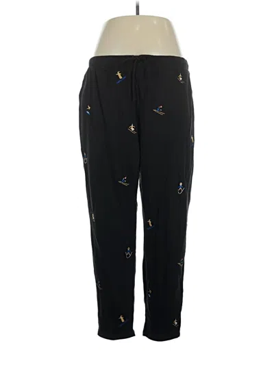 Pre-owned Lou & Grey For Loft Casual Pants In Black