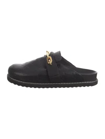 Pre-owned Louis Vuitton 2022 Cosy Flat Mules In Black