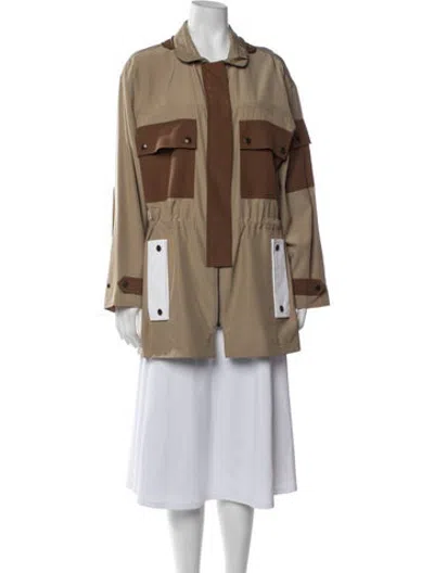 Pre-owned Louis Vuitton 2024 Silk Coat In Multicolor