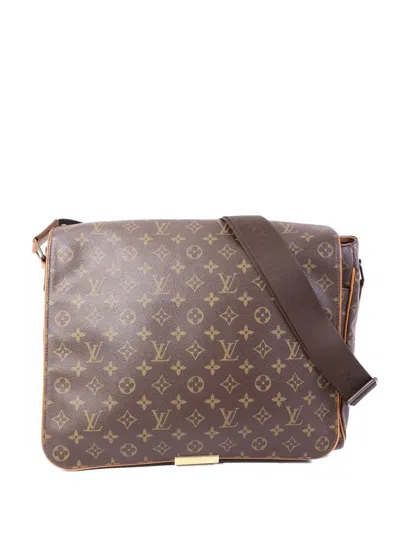 Louis Vuitton Abbesses Monogram Canvas Messenger Bag In Brown