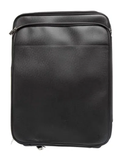 Pre-owned Louis Vuitton Black Canvas Suitcase