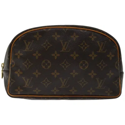 Pre-owned Louis Vuitton Canvas Clutch Bag () In Brown