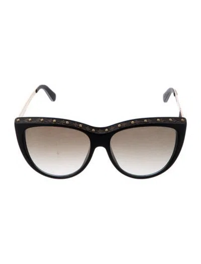 Pre-owned Louis Vuitton Cat-eye Gradient Sunglasses In Black/brown