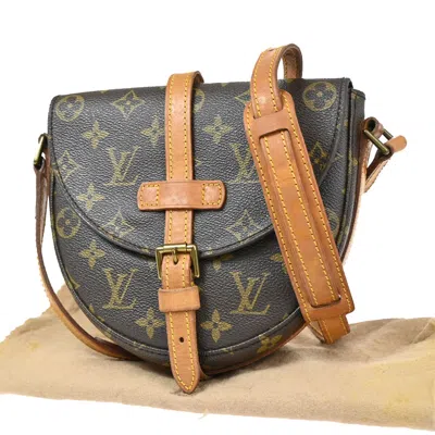 Pre-owned Louis Vuitton Chantilly Canvas Shoulder Bag () In Brown