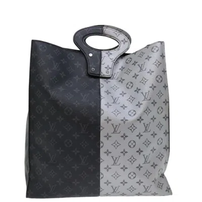 Pre-owned Louis Vuitton Eclipse Canvas Tote Bag () In Black