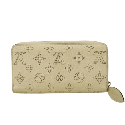 Pre-owned Louis Vuitton Iris Leather Wallet () In White