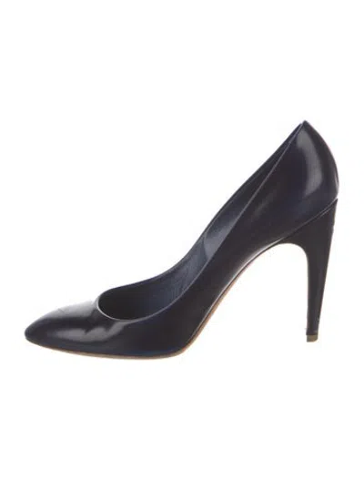 Pre-owned Louis Vuitton Leather Pumps In Blue