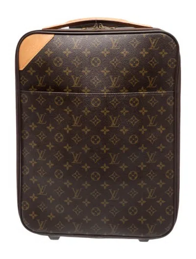 Pre-owned Louis Vuitton Luggage Suitcase In Brown