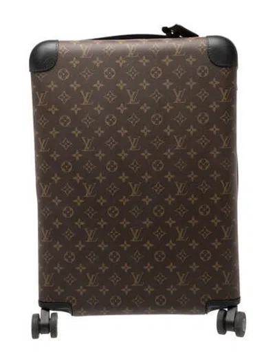 Pre-owned Louis Vuitton Monogram 19in Roller Suitcase In Brown