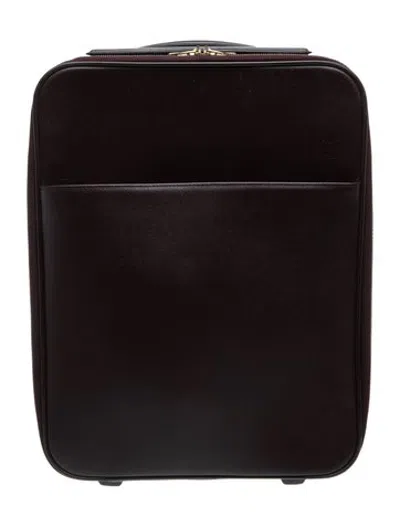 Pre-owned Louis Vuitton Taiga Pegase 45 Suitcase = In Brown