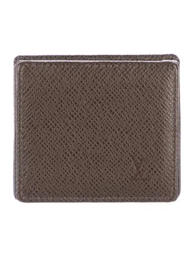 Pre-owned Louis Vuitton Vintage 2005 Card Holder In Brown