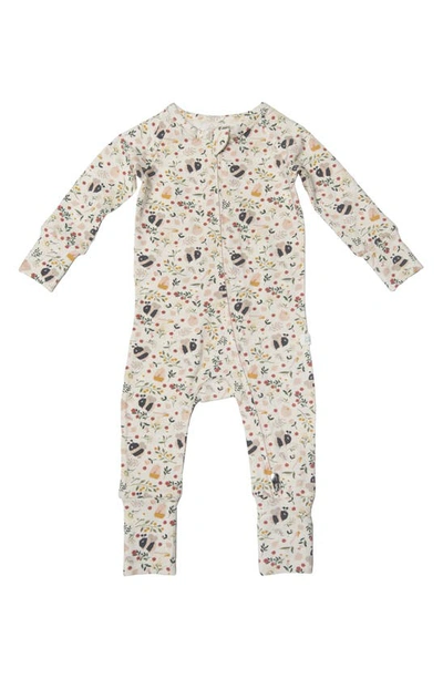 Loulou Lollipop Babies' Bumblebee Print Fitted One-piece Pajamas In Bumble Bees
