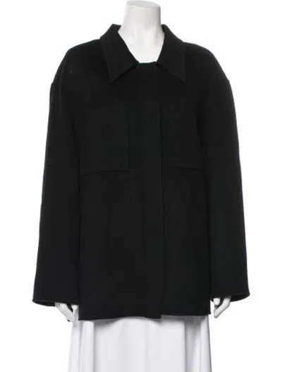 Pre-owned Loulou Studio Wool Blazer In Black