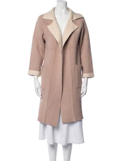 Pre-owned Love Token Nylon Coat In Neutrals