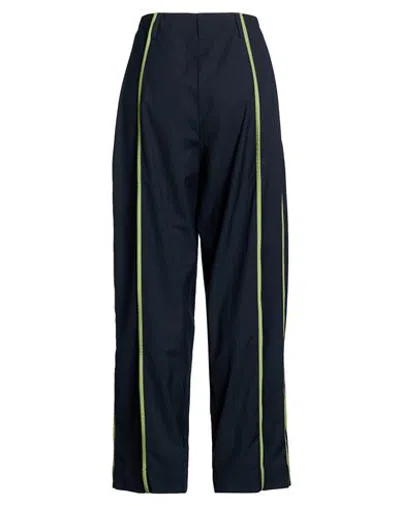 Lovebirds Woman Pants Navy Size S Polyester, Viscose In Blue