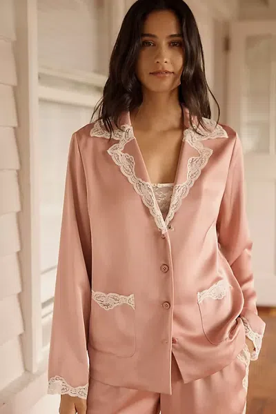 Loveshackfancy Chelley Top In Pink
