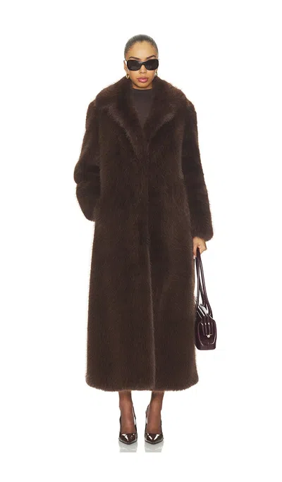Loveshackfancy Soni Jacket In Brown