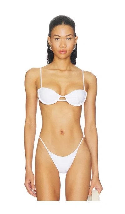 Lovewave The Rafaela Top In White