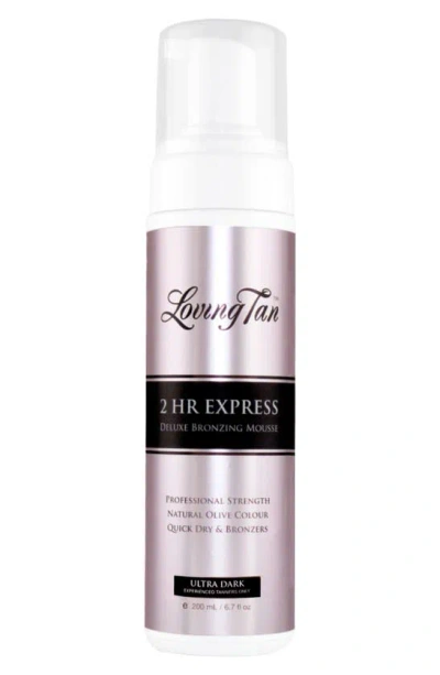Loving Tan 2 Hour Express Deluxe Bronzing Mousse, 4 oz In Ultra Dark