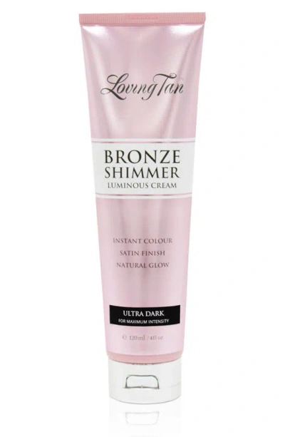 Loving Tan Bronzer Shimmer Luminous Cream, 4 oz In Ultra Dark