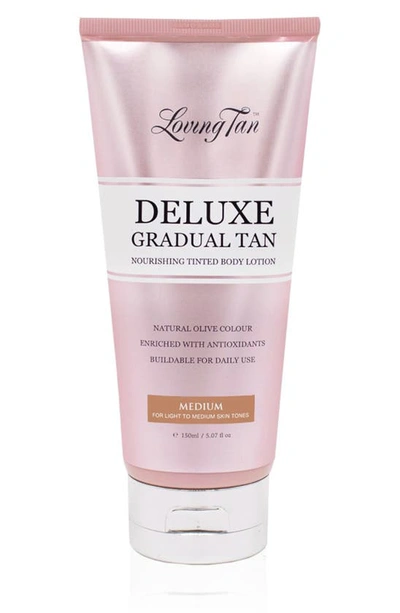 Loving Tan Deluxe Gradual Tan Nourishing Tinted Body Lotion, 5.07 oz In Medium