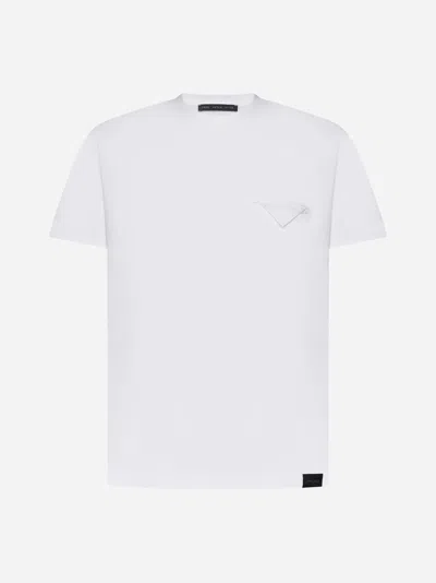 Low Brand Chest-pocket Cotton T-shirt In White