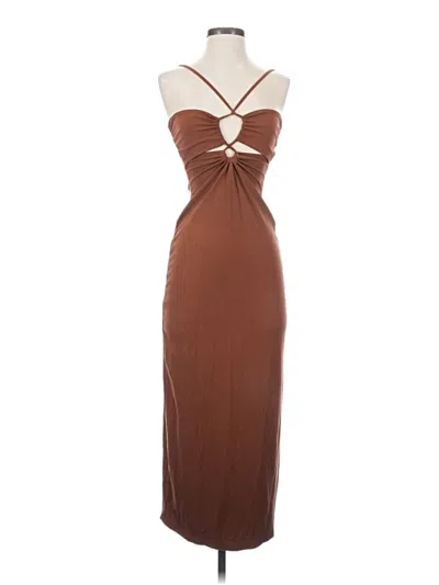 Pre-owned L*space Cocktail Dress In Brown