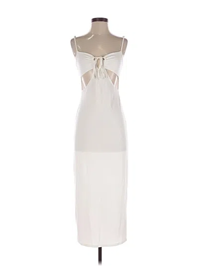 Pre-owned L*space Cocktail Dress In White