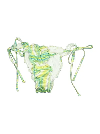 Pre-owned L*space Swimsuit Bottoms In Green