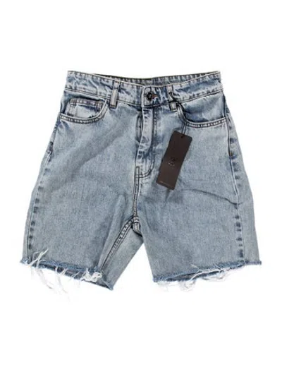 Pre-owned Luar Mini Shorts In Blue