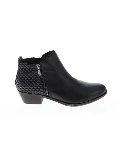 Pre-owned Lucky Brand Ankle Boots In Black