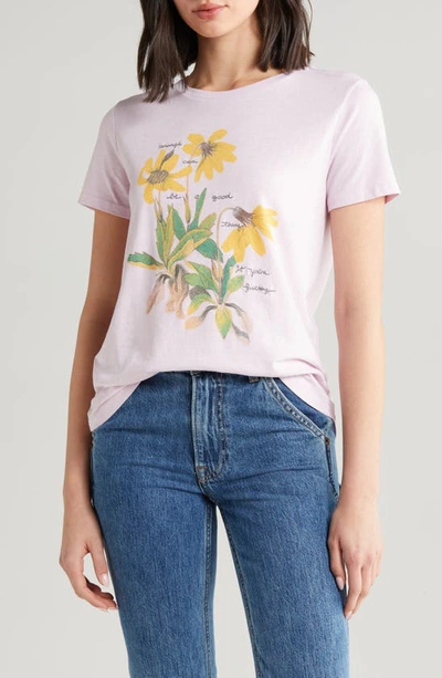 Lucky Brand Change Is Good Cotton Blend Graphic T-shirt In Fairy Tale