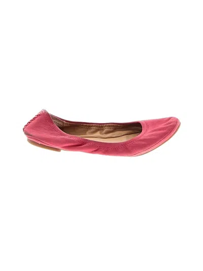 Pre-owned Lucky Brand Flats In Pink