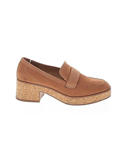Pre-owned Lucky Brand Heels In Brown