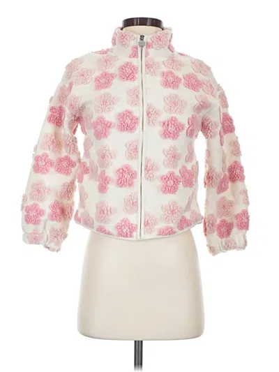 Pre-owned Lucky Brand Jacket In Pink
