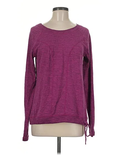 Pre-owned Lucy Long Sleeve T-shirt In Purple