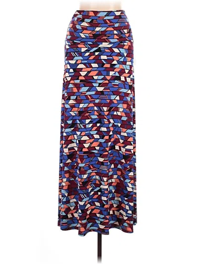 Lularoe Casual Skirt In Blue