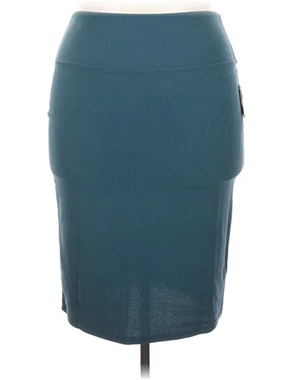Lularoe Casual Skirt In Blue