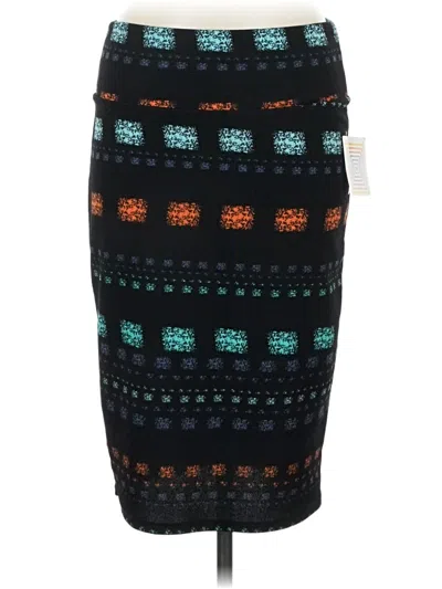 Pre-owned Lularoe Casual Skirt In Teal